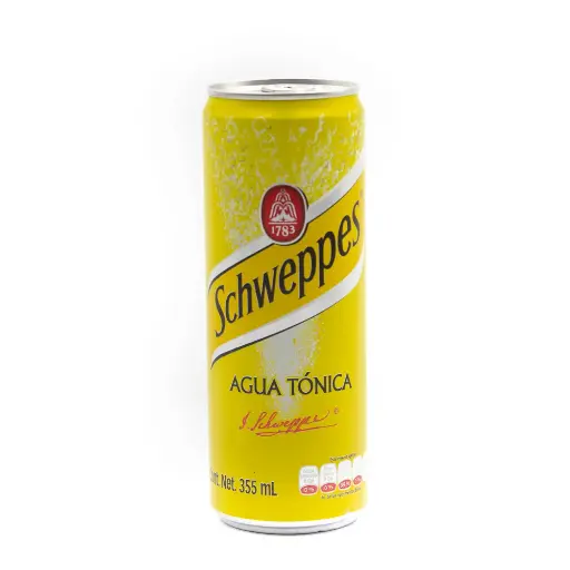 Agua Tonica Schweppes (lata)