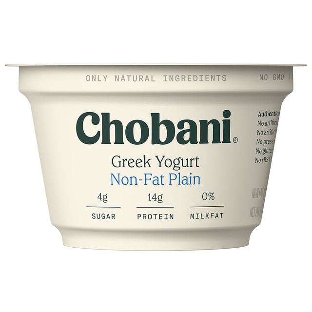 Yogurt Griego Natural 0% Chobani (150grs)