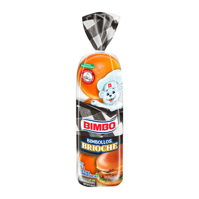 Pan Para Hamburguesa Brioche (bolsa)