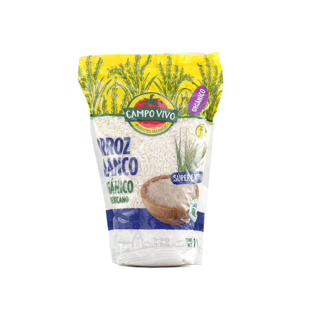Arroz Blanco Orgánico (1kg)