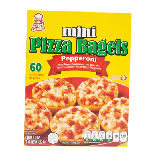 Mini Pizza Bagels (caja)