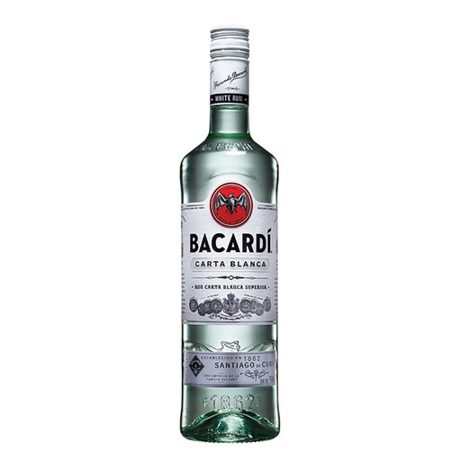 White Rum - Bacardi - Carta Blanca (750 ml)