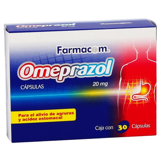 Omeprazol 20 Mg C/30 Caps 