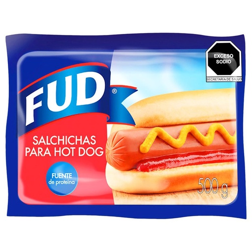 Salchicha Hot Dog Fud (500grs)